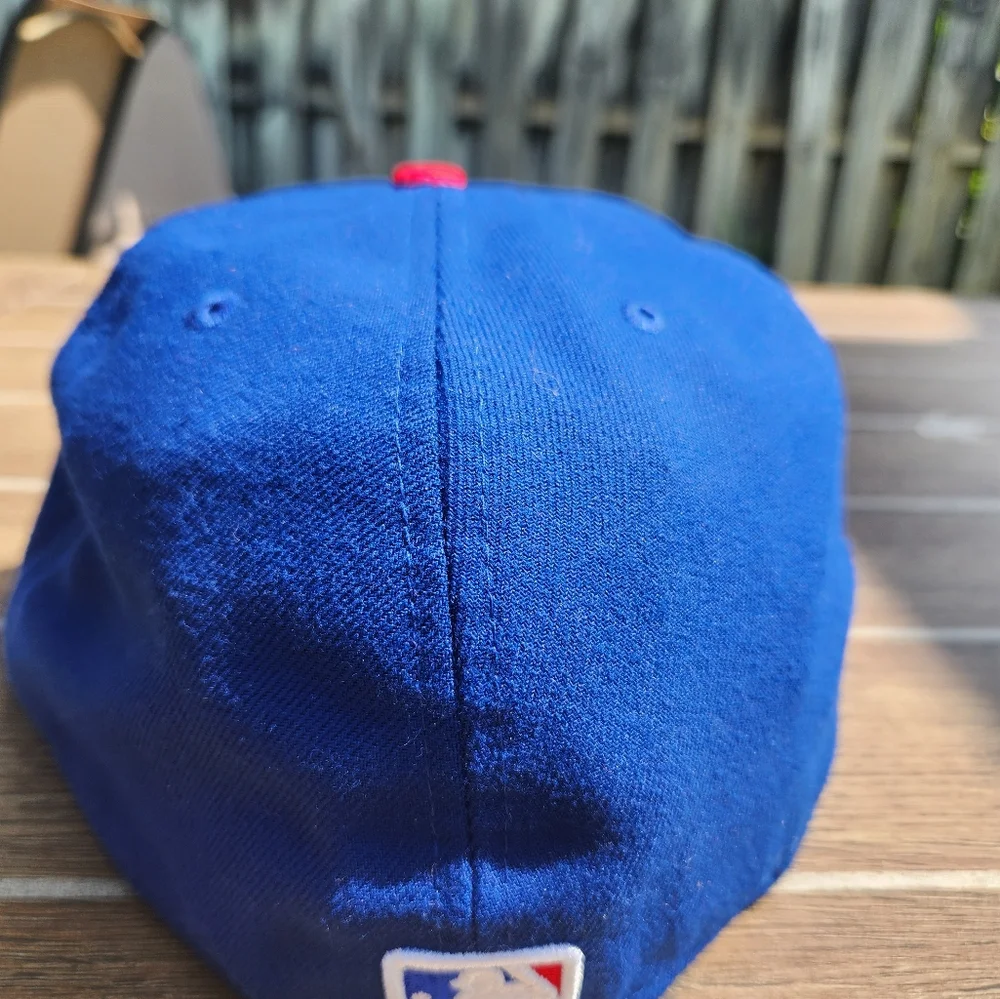 New Era 59FIFTY Chicago Cubs MLB Fitted Hat Blue Size 8